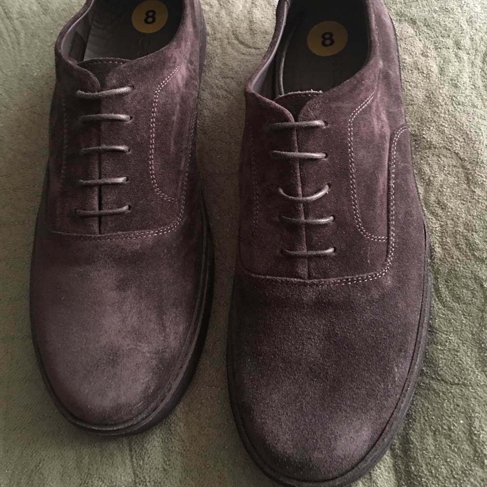 New Vince Suede Oxfords Shoes Men's Size 8.